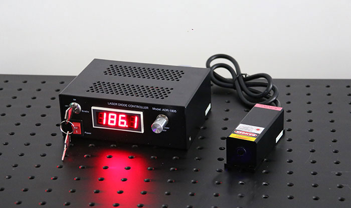 658nm 100mW 0.1nm Ultra-Narrow Linewidth Raman Laser High Performance Rojo Fuente láser